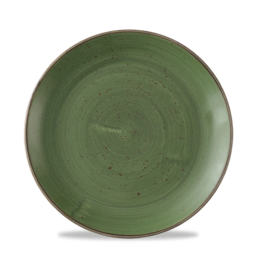 Stonecast Sorrel Green Evolve Coupe Plate 21.7 cm 12/box