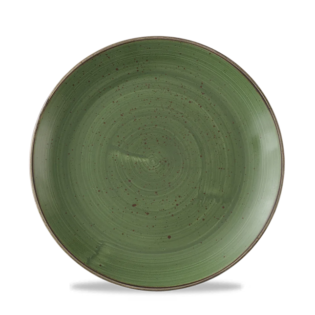 Stonecast Sorrel Green Evolve Coupe Plate 21.7 cm 12/box