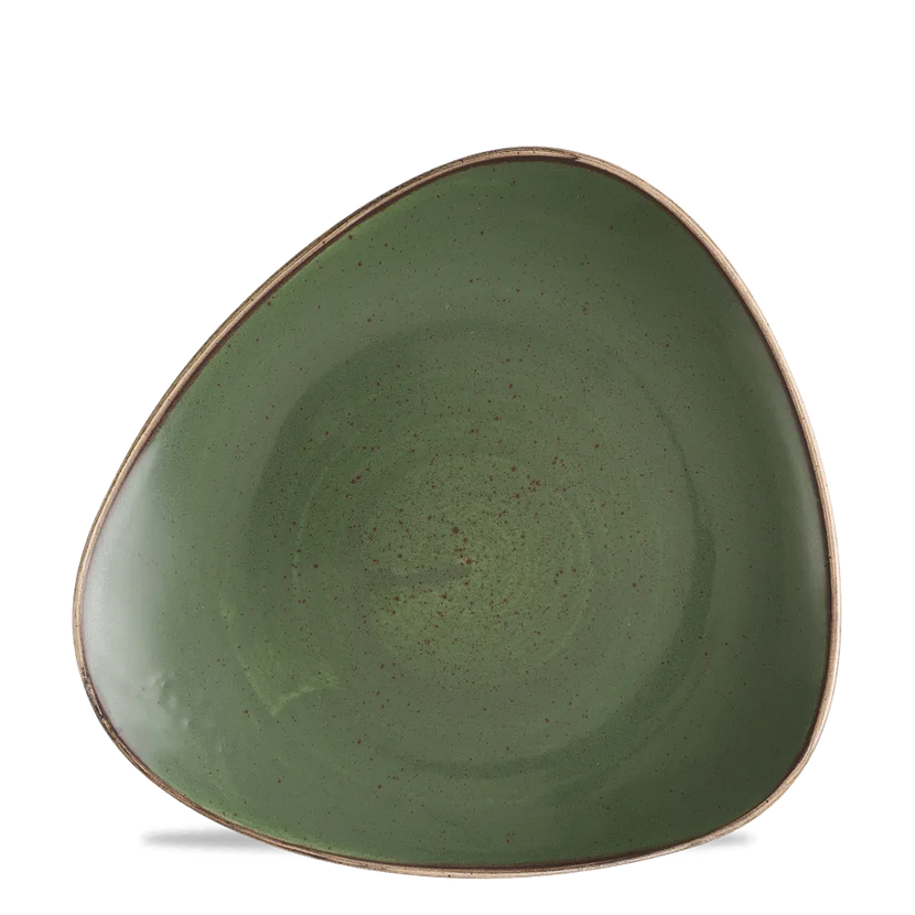 Stonecast Sorrel Green Lotus Plate 22.9 cm 12/box