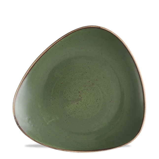 Stonecast Sorrel Green Lotus Plate 22.9 cm 12/box