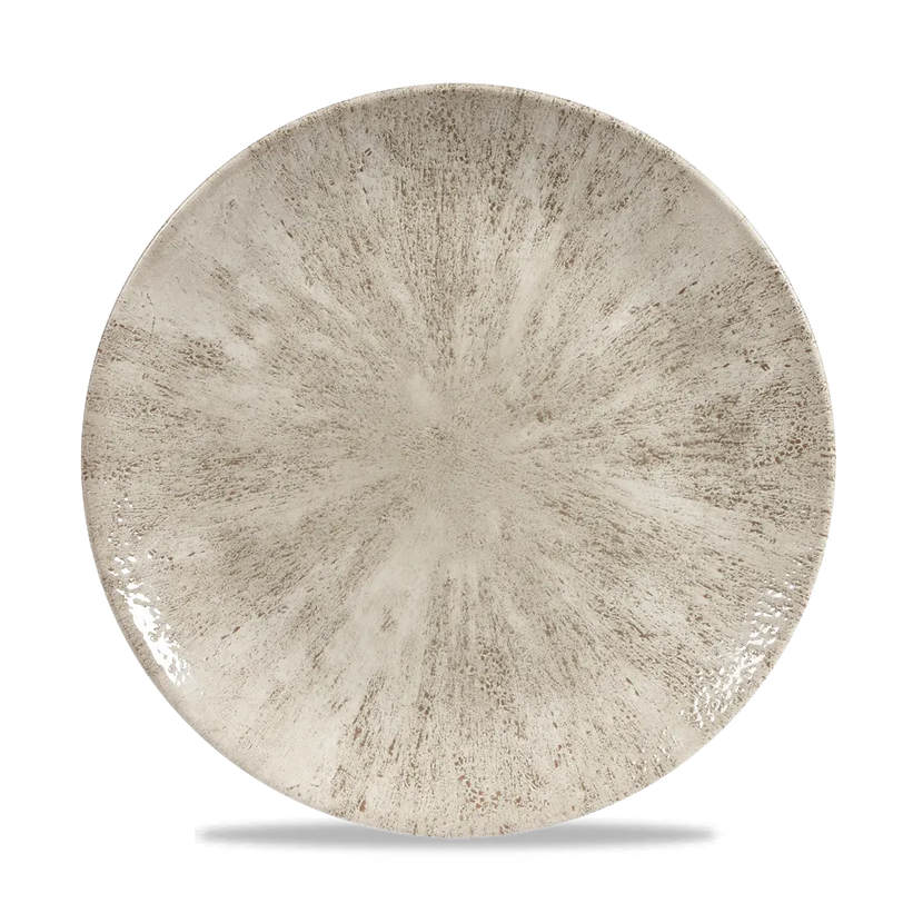 Stone Agate Grey Evolve Coupe Plate 26cm 12/box