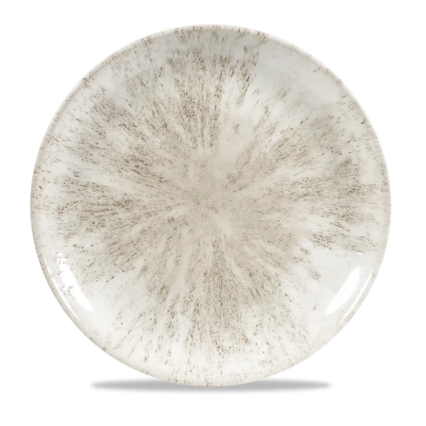 Stone Agate Grey Evolve Coupe Plate 29cm 12/box