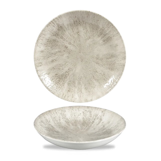 Stone Agate Grey Evolve Coupe Bowl 18cm 12/box