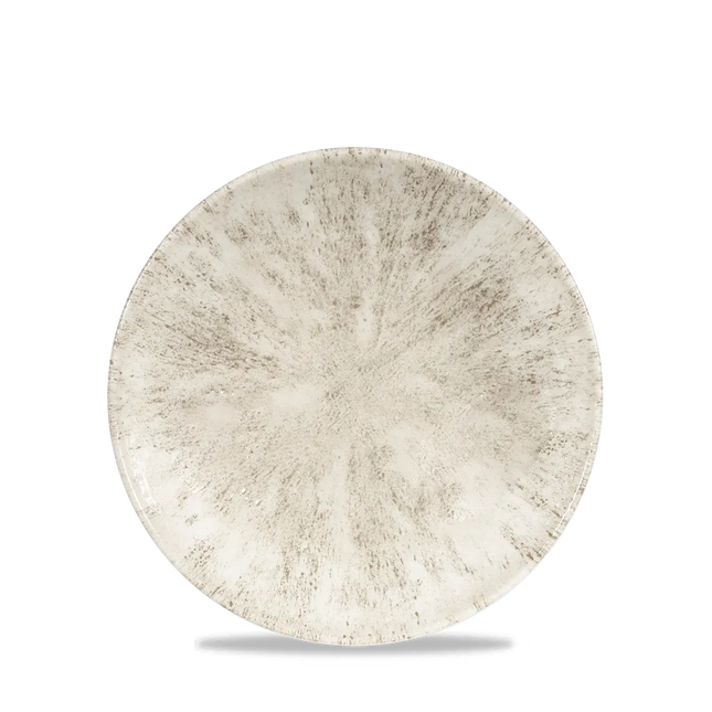 Stone Agate Grey Evolve Coupe Plate 17cm 12/box
