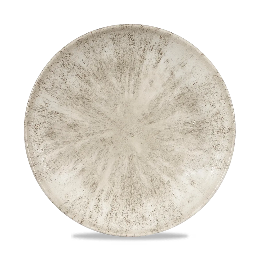 Stone Agate Grey Evolve Coupe Plate 22cm 12/box