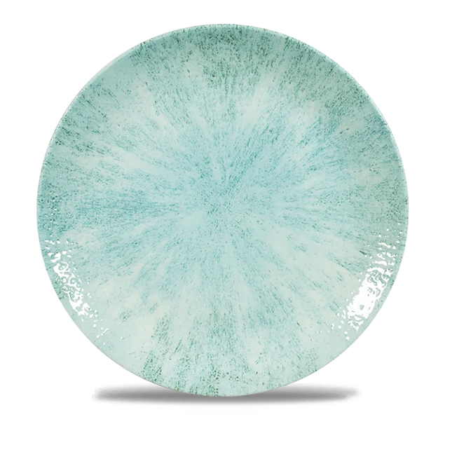 Stone Aquamarine Evolve Coupe Plate 26cm 12/box