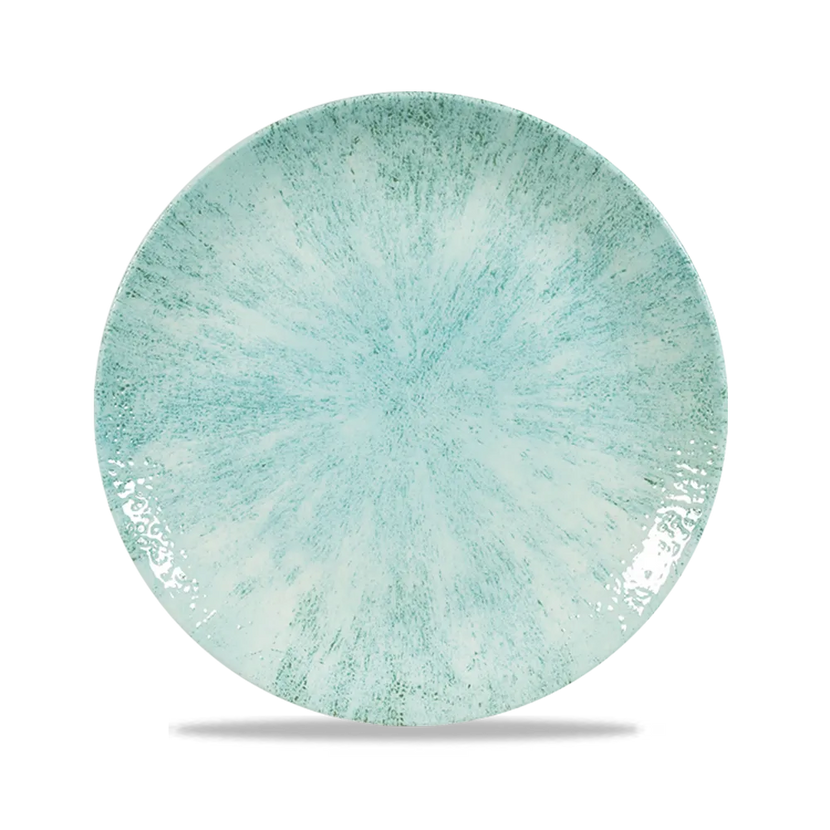 Stone Aquamarine Evolve Coupe Plate 22cm 12/box