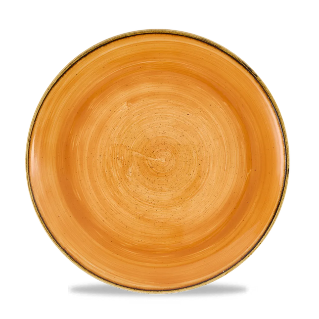 Stonecast Tangerine Evolve Coupe Plate 26cm 12/box