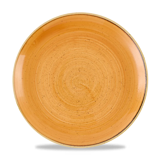 Stonecast Tangerine Evolve Coupe Plate 28.8cm 12/box
