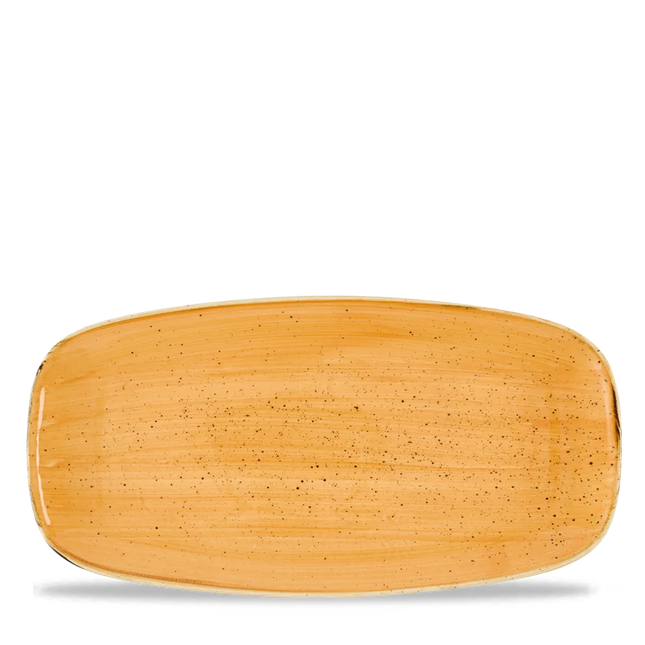 Tangerine Chefs Oblong Plate 29.8 x 15.3cm 12/box