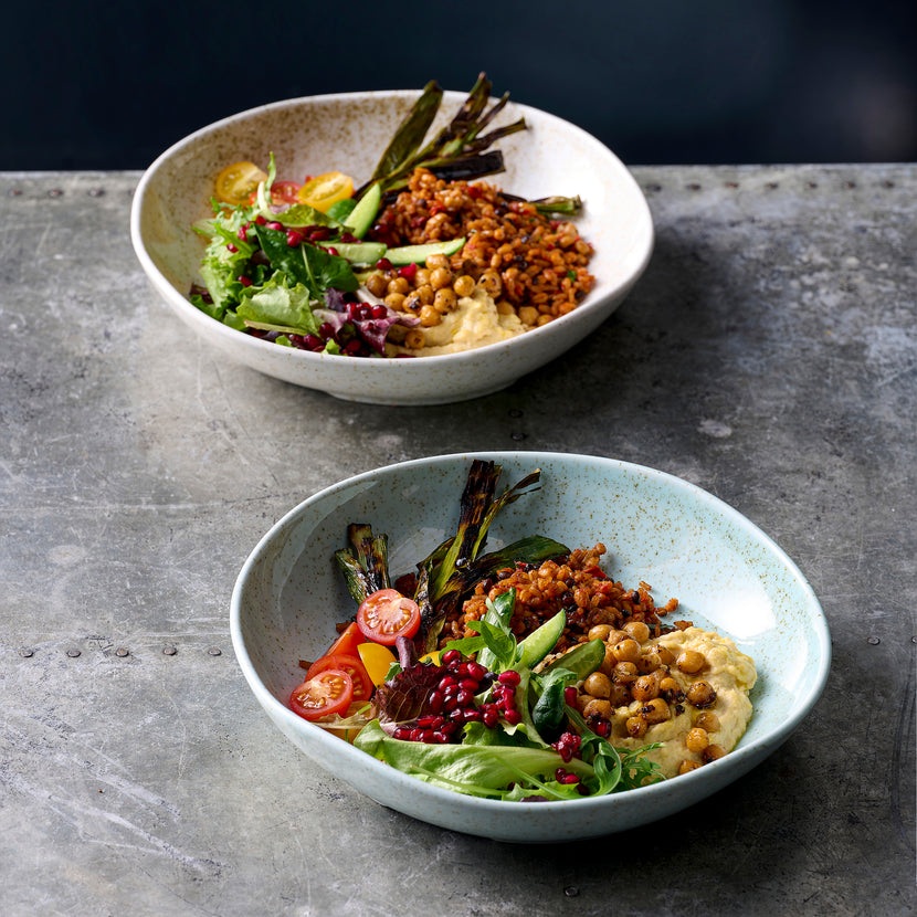 Stonecast Barley White Organic Coupe Bowl 25 cm 6/box