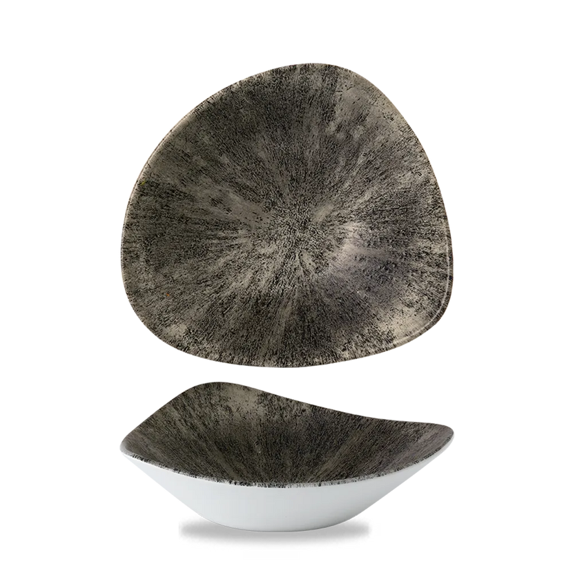 Stone Quartz Black Lotus Bowl 23,5 cm 12/box