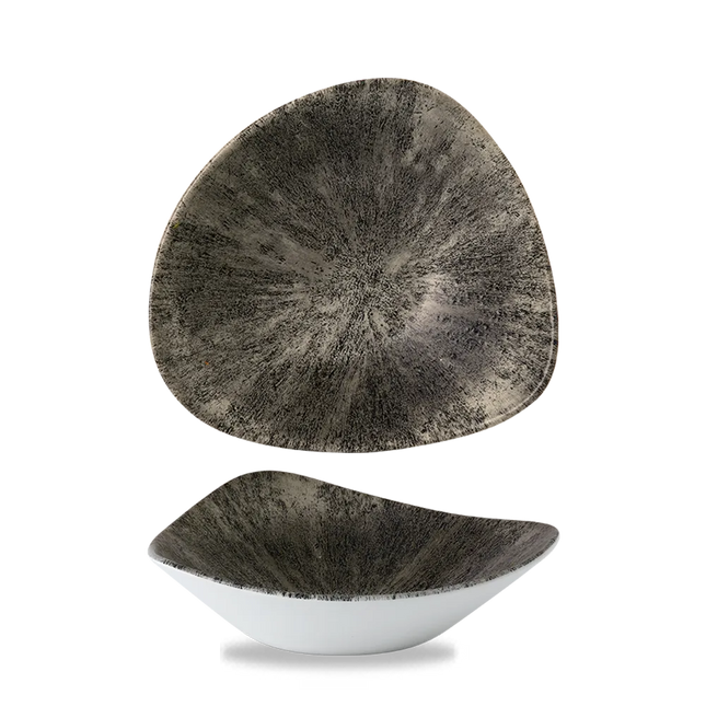 Stone Quartz Black Lotus Bowl 23,5 cm 12/box