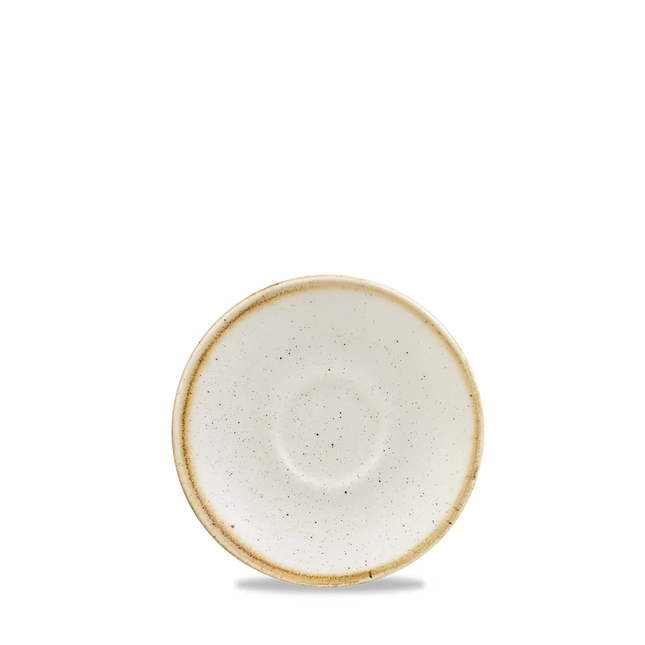 Stonecast Barley White Espresso Saucer 11cm 12/box