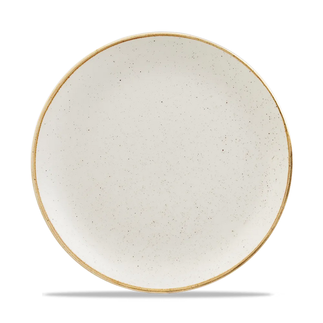 Stonecast Barley White Evolve Coupe Plate 26cm 12/box