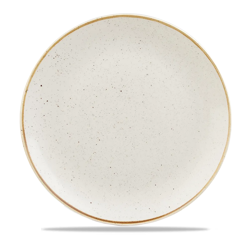 Stonecast Barley White Evolve Coupe Plate 29cm 12/box