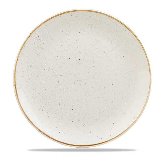 Stonecast Barley White Evolve Coupe Plate 29cm 12/box
