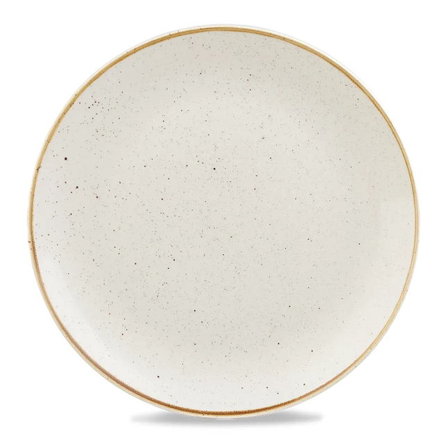Stonecast Barley White Coupe Evolve Plate 30cm 6/box