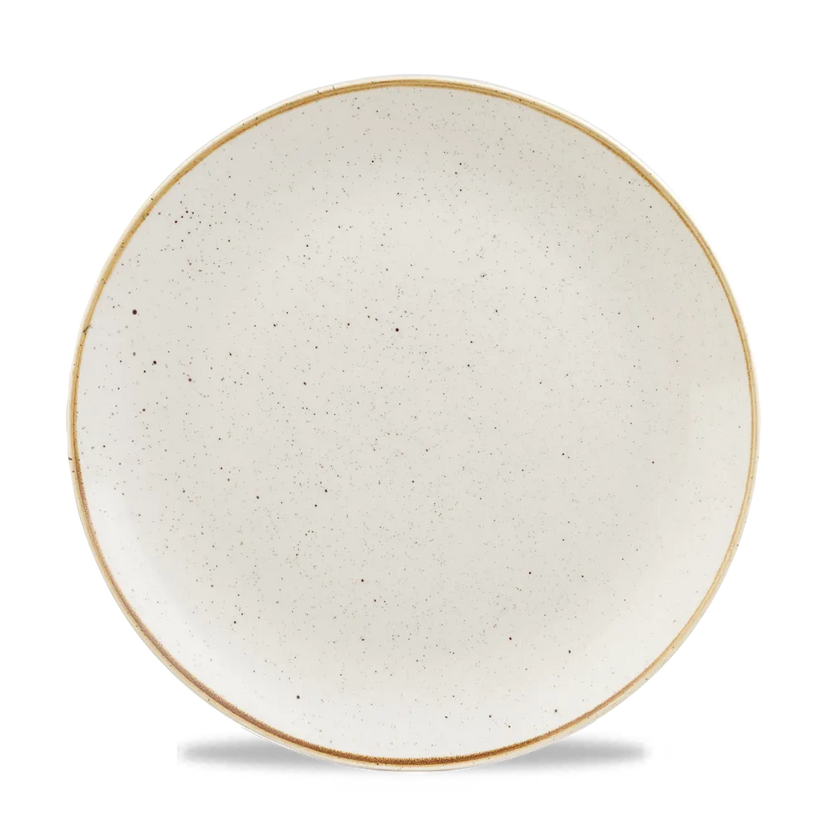 Stonecast Barley White Evolve Coupe Plate 27 cm 12/box