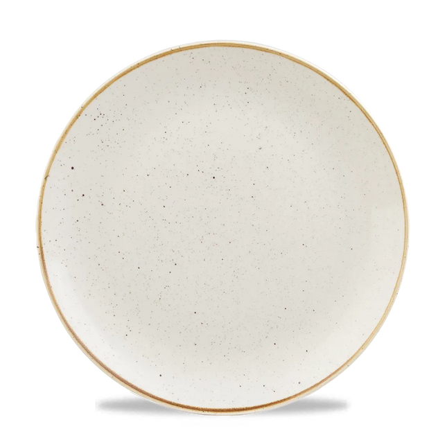 Stonecast Barley White Evolve Coupe Plate 27 cm 12/box