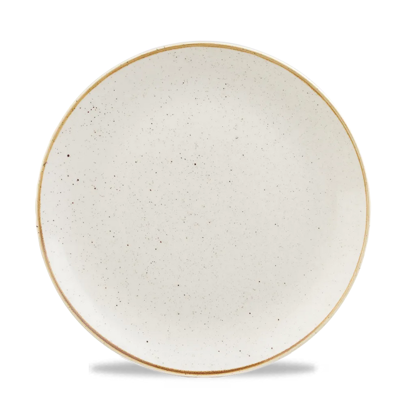 Stonecast Barley White Evolve Coupe Plate 22.9 cm 12/box