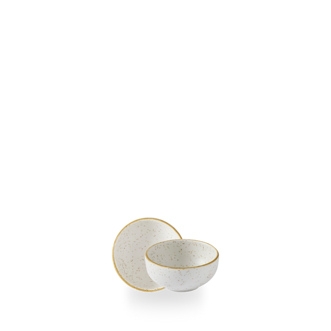 Churchill Stonecast Barley White grazing bowl 9 cm