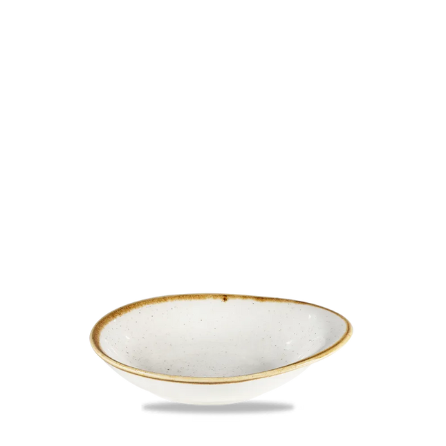 Stonecast Barley White Round Dish 16x14.5cm 12/box