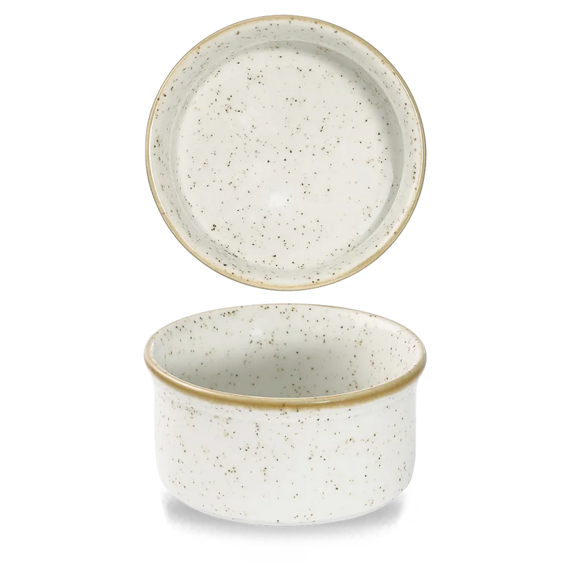 Stonecast Barley White Large Ramekin 9cm 24/box