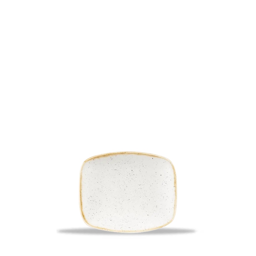 Stonecast Barley White Oblong Chefs Plate 6 X 5" 12/box