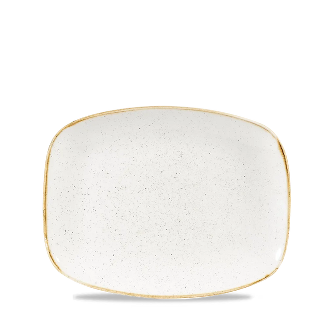 Barley White Chefs Oblong Plate 26.1x20.2cm 12/box