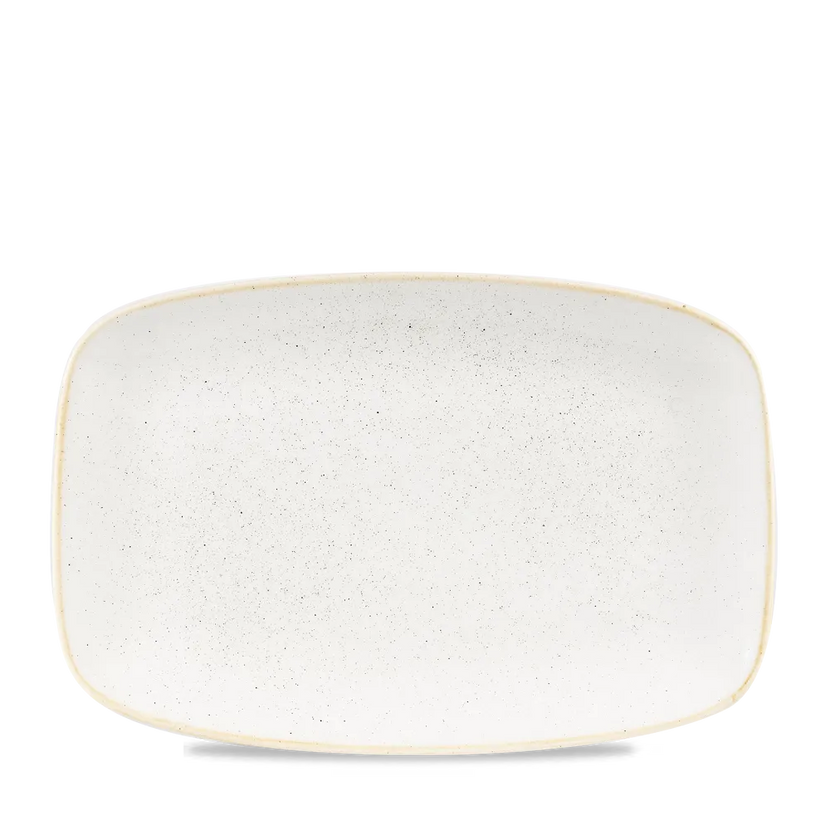 Stonecast Barley White Oblong Chefs Plate 12 X 7 4/5" 6/box