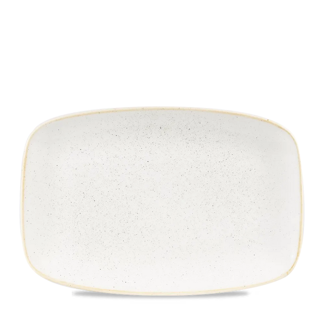 Stonecast Barley White Oblong Chefs Plate 30x19.9cm 6/box