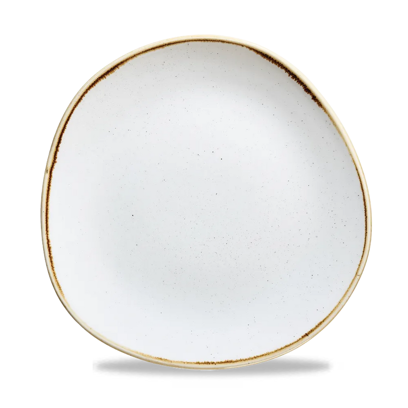 Stonecast Barley White Round Trace Plate 26.4cm 12/box