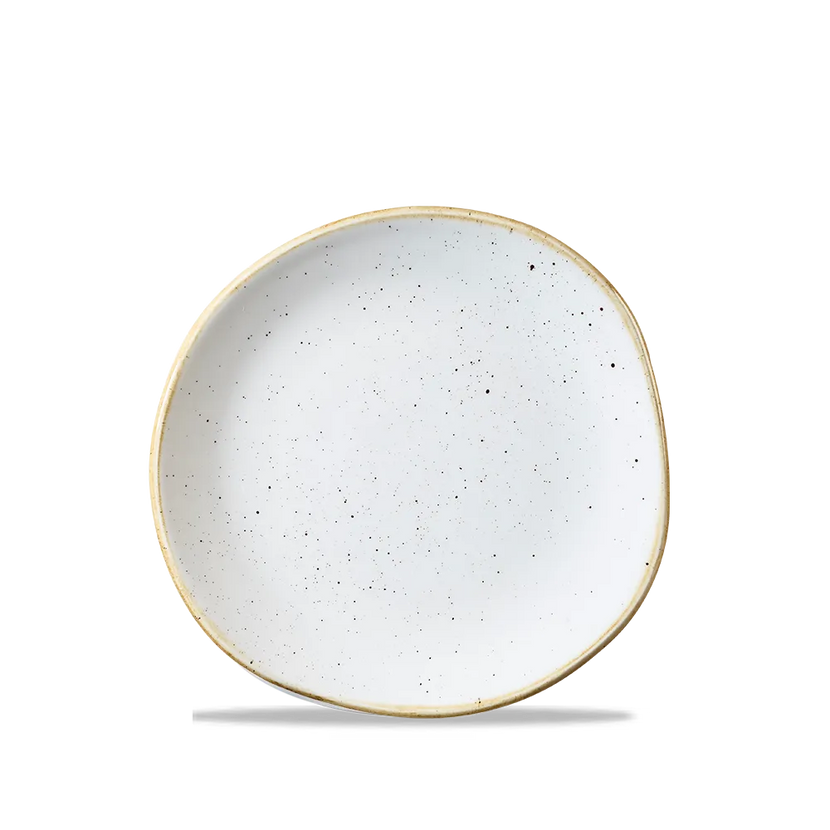 Stonecast Barley White Round Trace Plate 18.6cm 12/box