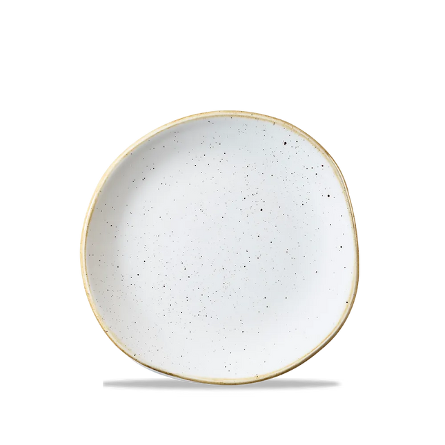 Stonecast Barley White Round Trace Plate 18.6cm 12/box