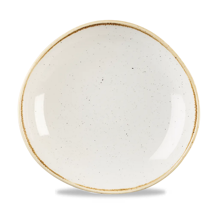 Stonecast Barley White Round Trace Bowl 25.5cm 12/box