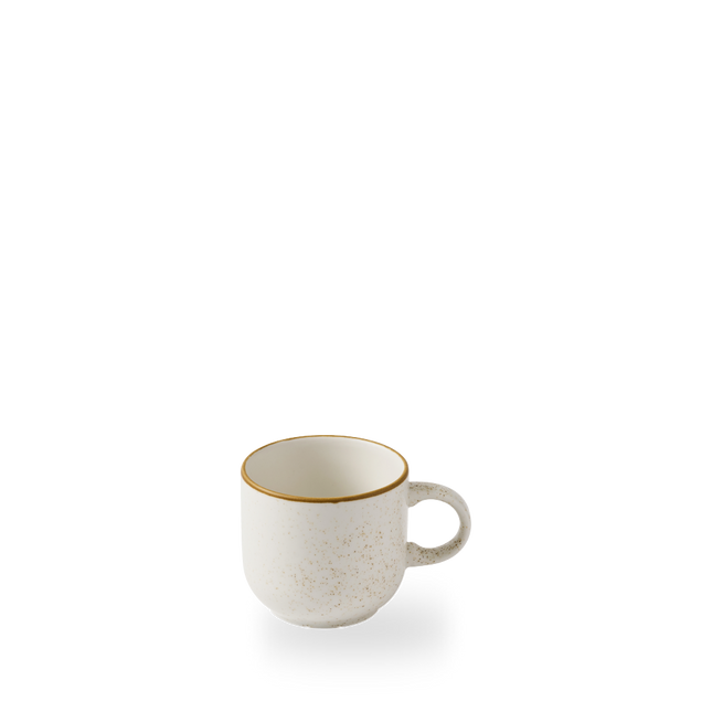 Churchill Stonecast Barley White Bubble Mug 450 ml – grote porseleinen koffiemok – set van 6 – APS Glass & Bar Supply

