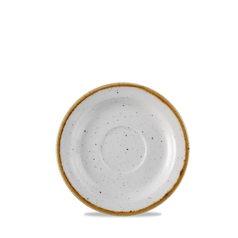 Stonecast Barley White Profile Saucer 15cm 12/box