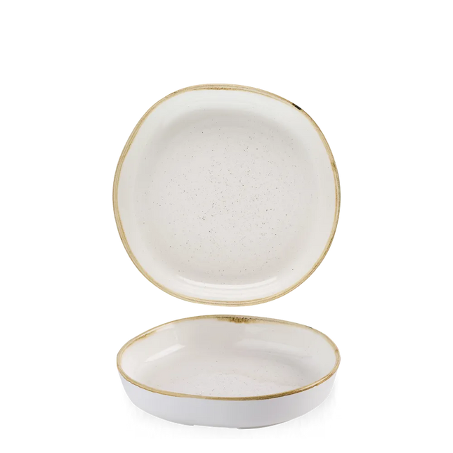Stonecast Barley White Walled Bowl 20cm x 4.5cm 6/box