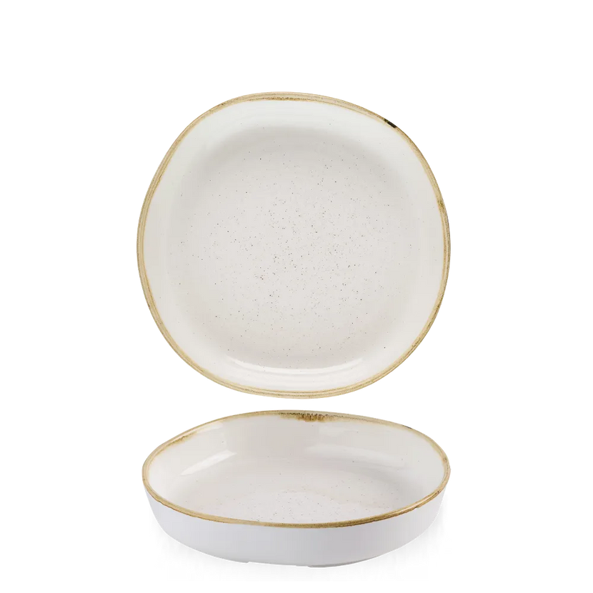 Stonecast Barley White Walled Bowl 23cm x 4.5cm 6/box