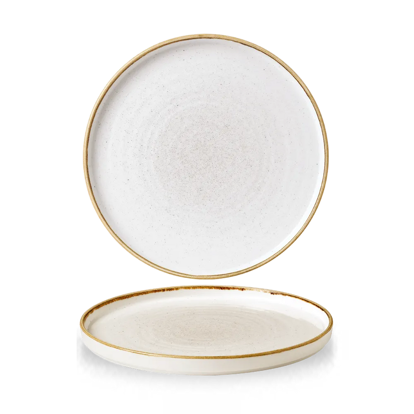 Stonecast Barley White Walled Plate 26 cm 6/box