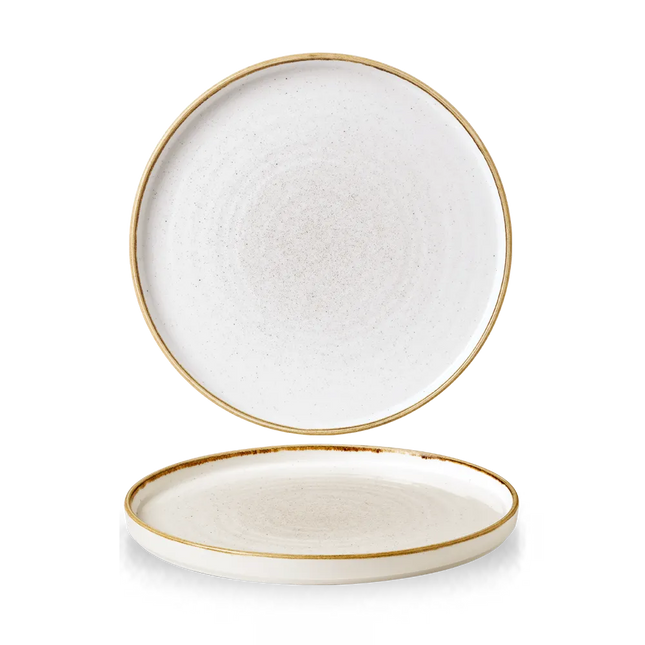 Stonecast Barley White Walled Plate 26 cm 6/box