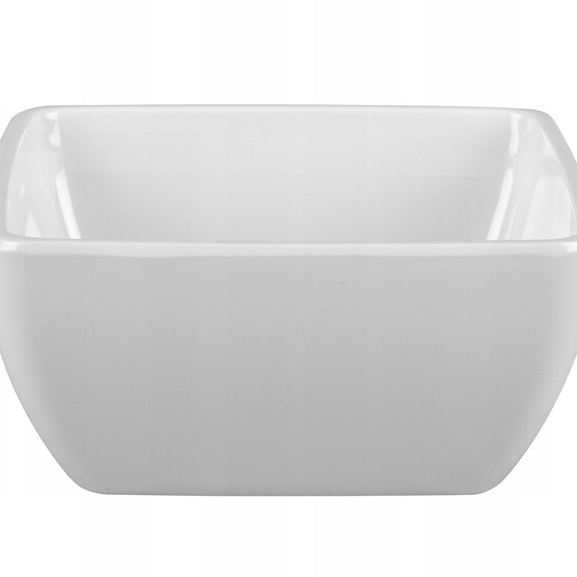 White Square Bowl 12.5*12.5 cm, height 6.5 cm