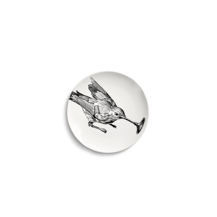 Tomorrowland Bread Plate Hummingbird 8/Box