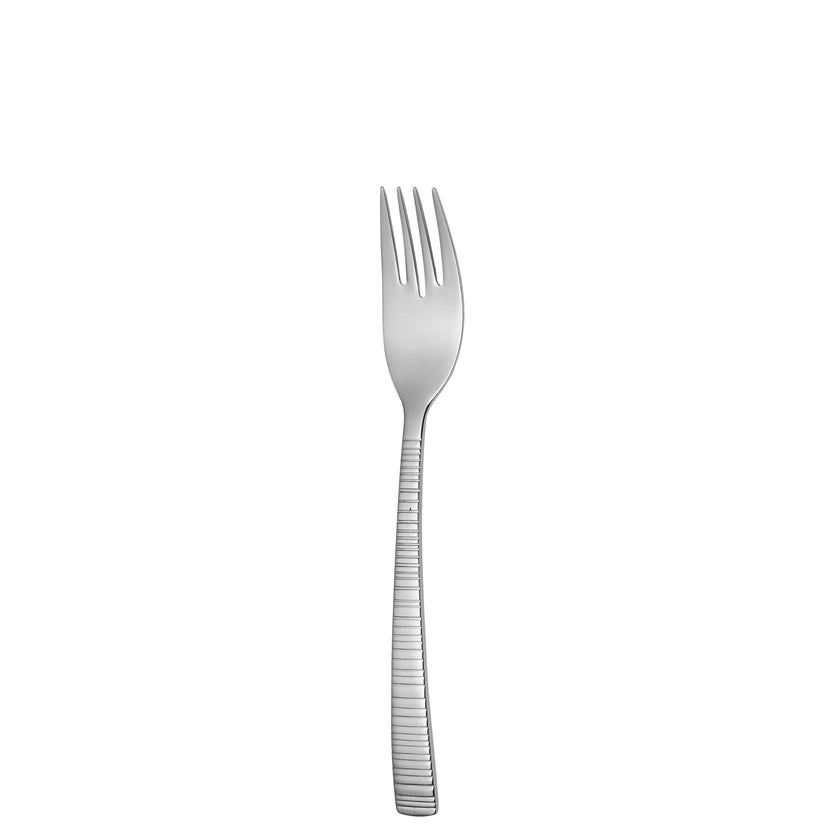 Sola Bali visvork 19,1 cm – Elegante roestvrijstalen vork, speciaal ontworpen voor het eten van visgerechten. Ideaal voor professioneel gebruik in de horeca. Verpakt per 12 stuks.