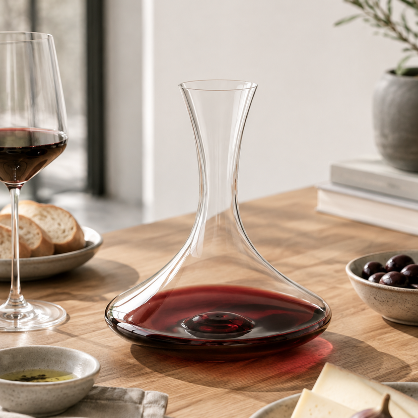 Spiegelau Toscana decanter 1,5 liter – ruime wijnkaraf voor het decanteren in de horeca