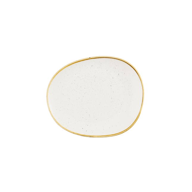 Stonecast Barley White Opal Org Plate 26 x 21,8 cm 12/box