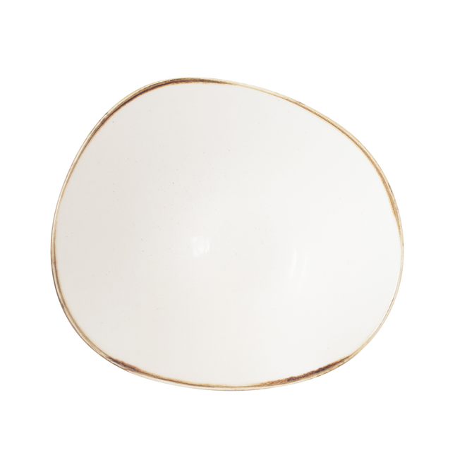 Stonecast Barley White Opal Organic Bowl 20 cm 12/box