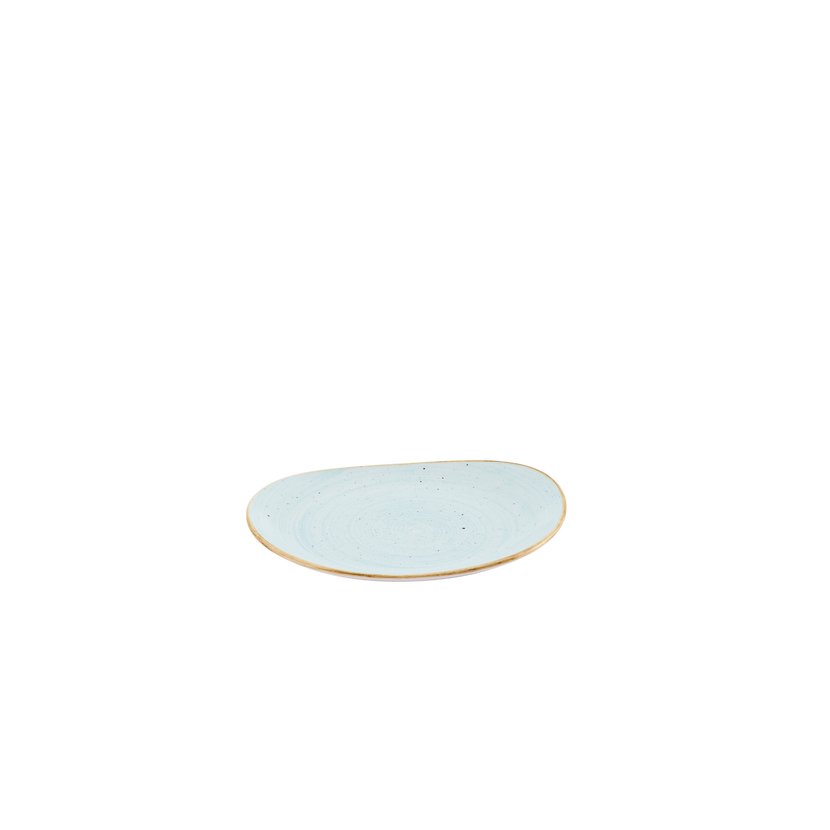 Stonecast Duck Egg Opal Org Plate 18,5 x 15,5 cm 12/box