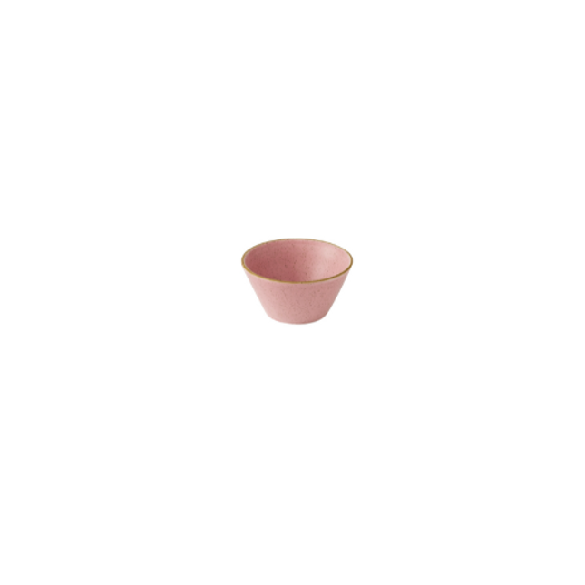 Churchill Stonecast Petal Pink Zest Snack Bowl 340 ml – set van 12 snackkommen in een zachte petalroze tint, perfect voor het serveren van snacks, tapas of kleine bijgerechten in een verfijnde horeca-omgeving.
